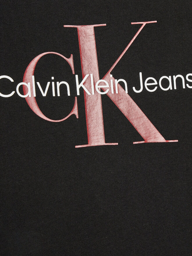 Calvin Klein Jeans Calvin Klein Jeans Футболка Monogram IU0IU00460 Чорний Regular Fit