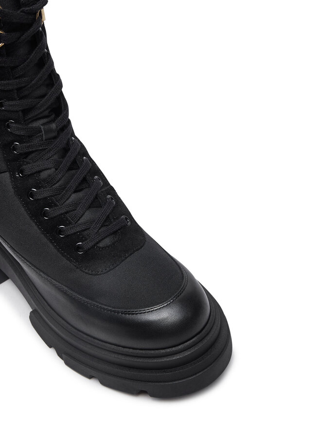 Tommy Hilfiger Schnürstiefeletten Tommy Hilfiger FW0FW08246 Schwarz