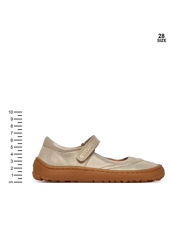 Froddo Балетки Froddo Barefoot Mary J G3140195-2 S Золотий