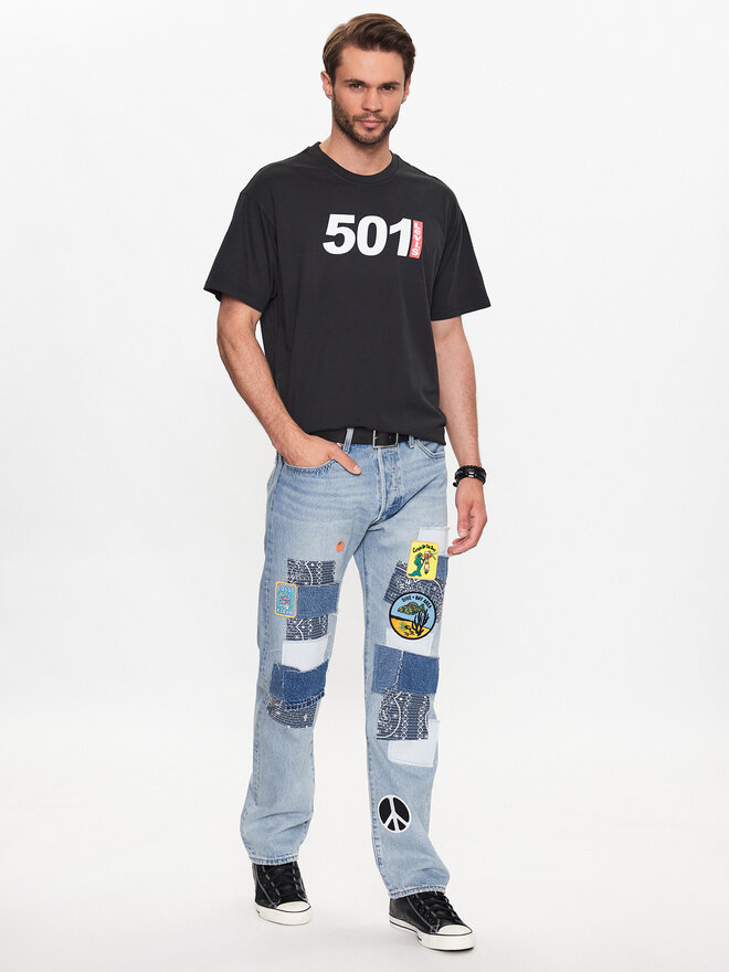 Levi's® Levi's® Marškinėliai Graphic 501 87373-0082 Juoda Vintage Fit