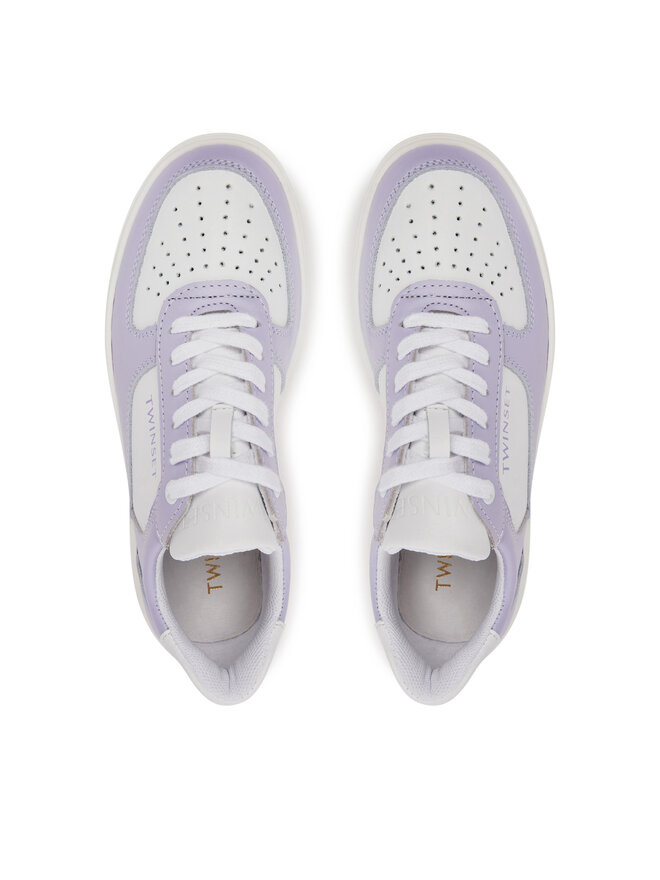 TWINSET Sneakersy TWINSET 251GCJ01E Fioletowy