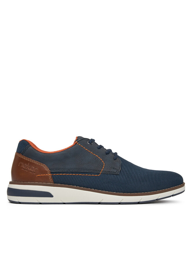 Rieker Sneakersy Rieker 11301-14 Tmavomodrá