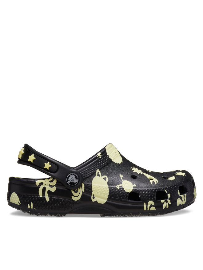 Crocs Klapki Crocs Classic Glow Space Clog K 210355 Czarny