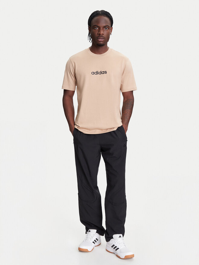 adidas adidas Póló Essentials Linear JX5709 Bézs Regular Fit
