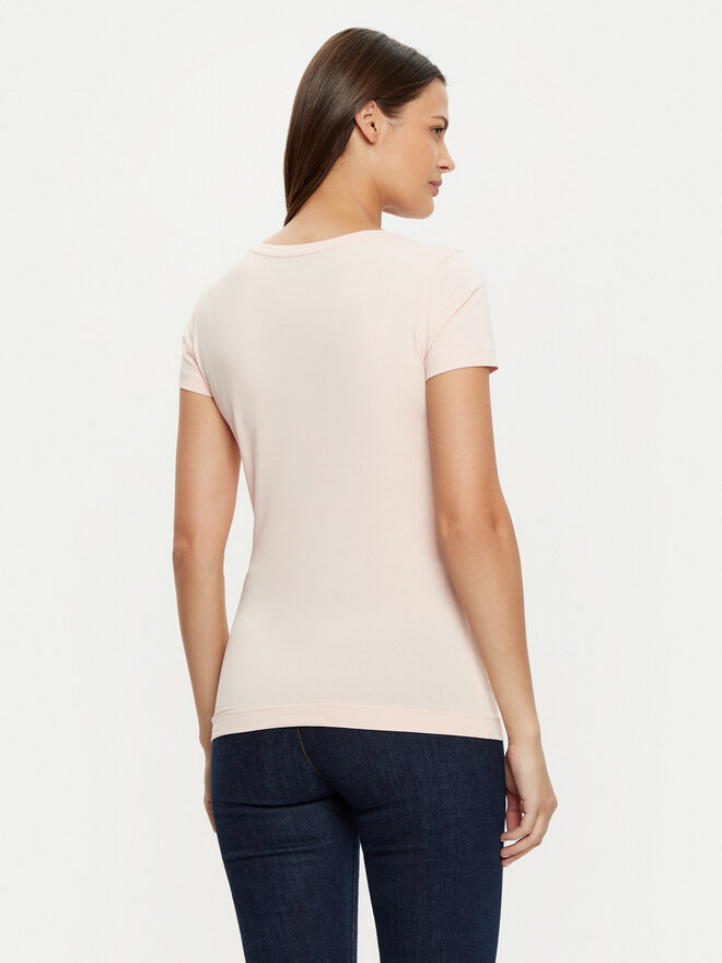 Guess Guess Marškinėliai W5RI21 J1314 Smėlio Regular Fit