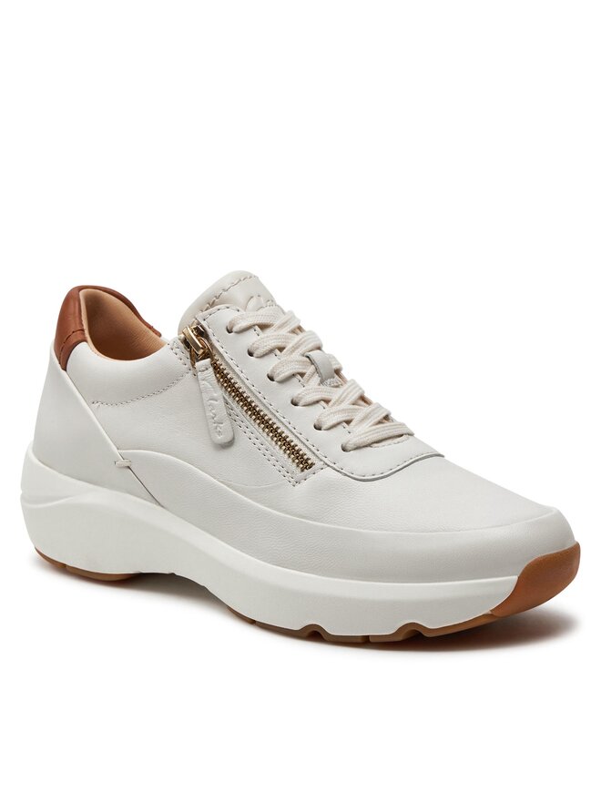 Clarks Superge Clarks Tivoli Zip 26176650 Écru
