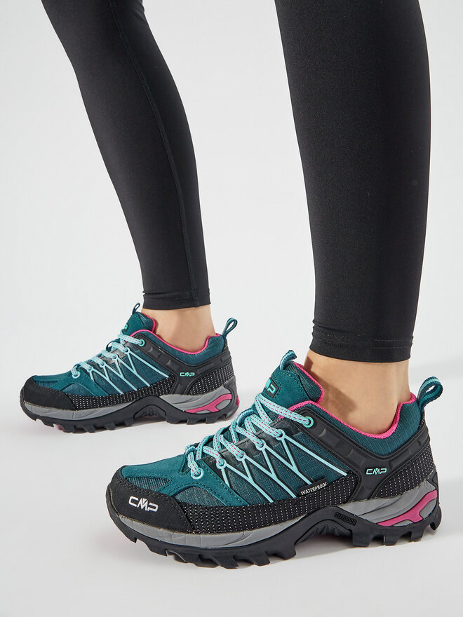 CMP Bakancs CMP Rigel Low Wmn Trekking Shoes Wp 3Q54456 Kék
