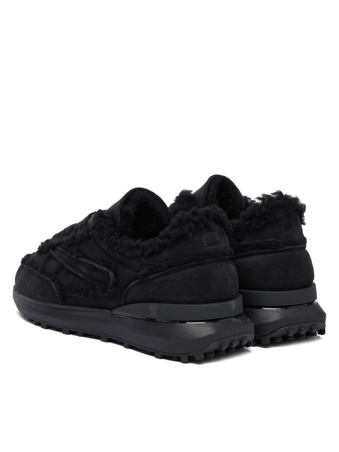 D.A.T.E. Sneakers D.A.T.E. Athleta Shearling W431-AT-TD Schwarz