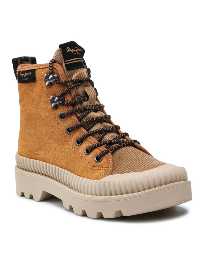 Pepe Jeans Ботильйони Pepe Jeans Ascot Desert PLS50429 Коричневий