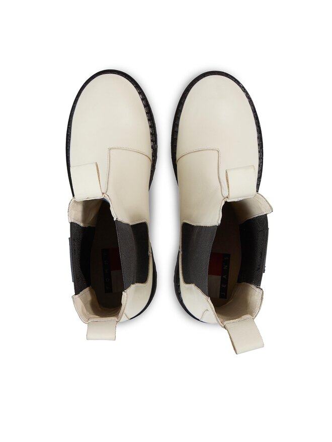 Tommy Jeans Боти тип челси Tommy Jeans Tjw Urban Chelsea EN0EN02298 Бял