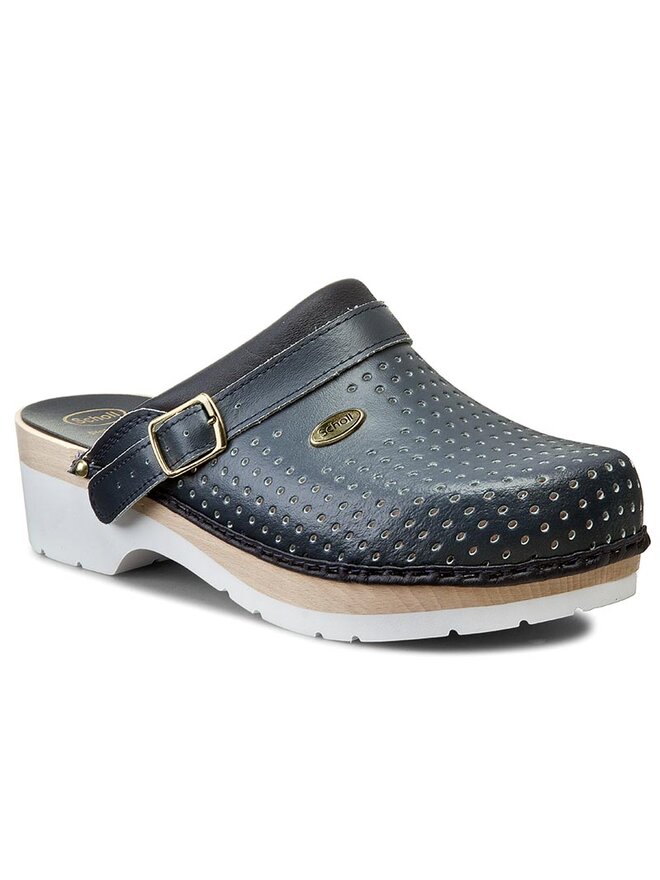 Scholl Чехли Scholl Clog S/Comf.B/S Ce F20078 1040 400 Тъмносин