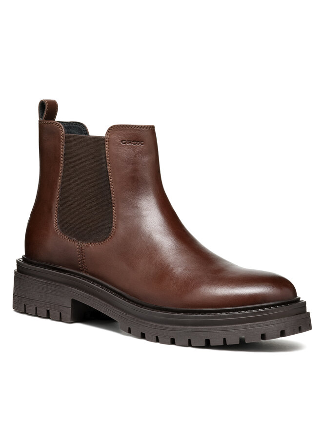 Geox Klassische Stiefeletten Geox D Iridea D04HRB 00043 C6006 Braun