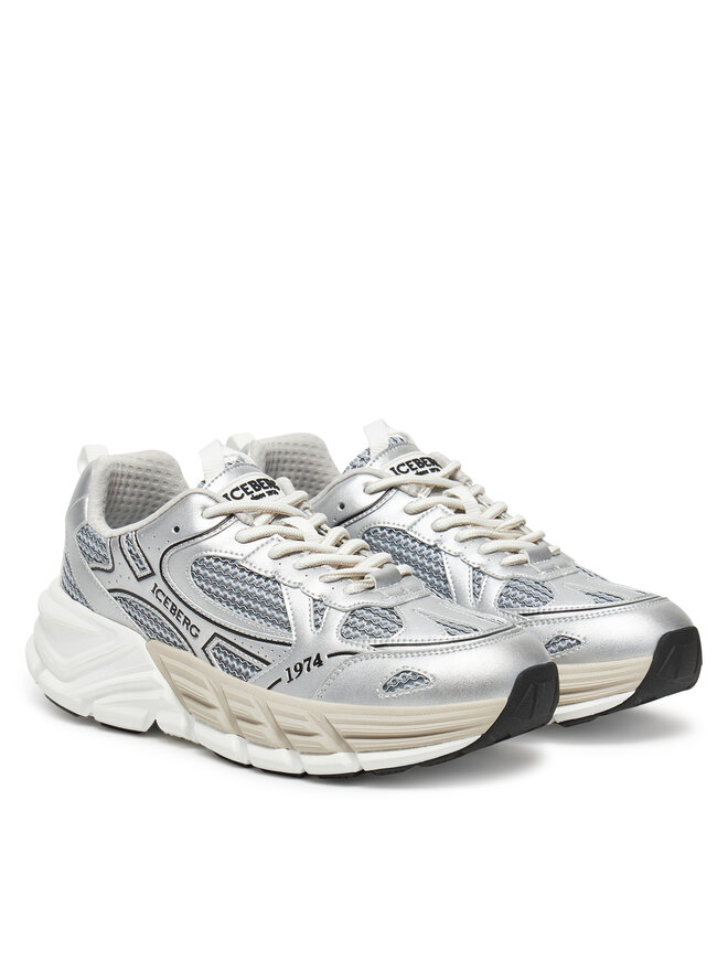 Iceberg Zapatillas Iceberg IU1706 Plata