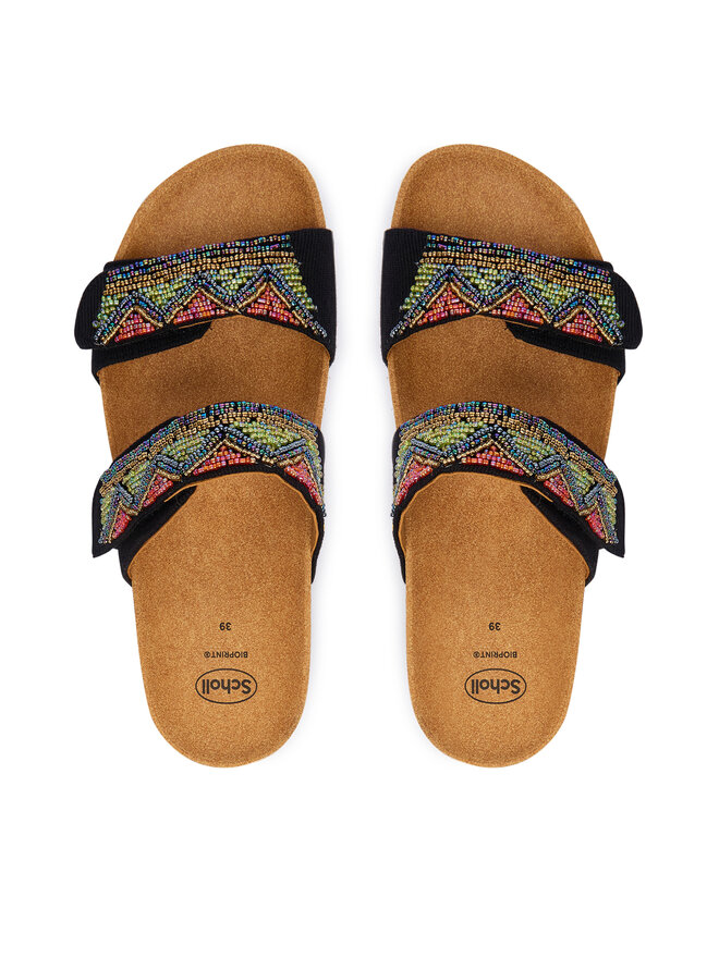 Scholl Шльопанці Scholl Zafirah 2.0 Med. MF00652 Чорний