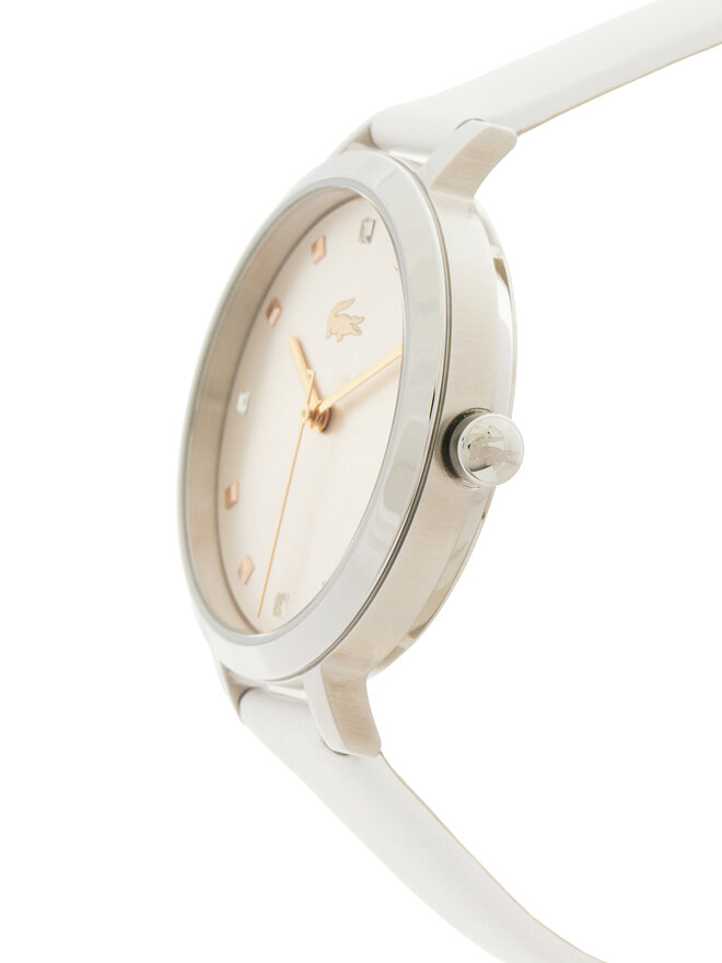 Lacoste Zegarek Lacoste Riga 2001366 Biały
