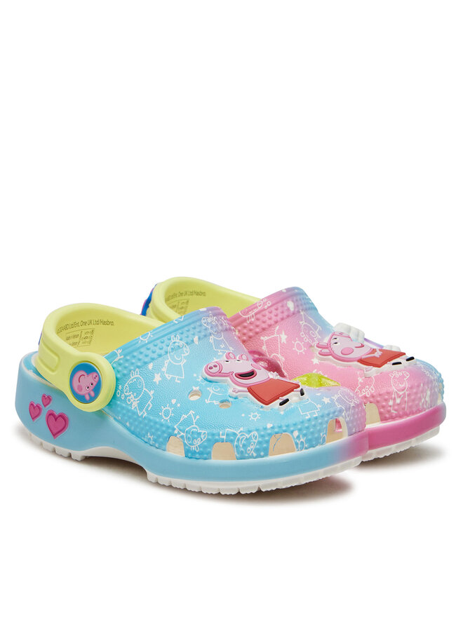 Crocs Klapki Crocs Classic Peppa Pig Clog T 210476 Biały