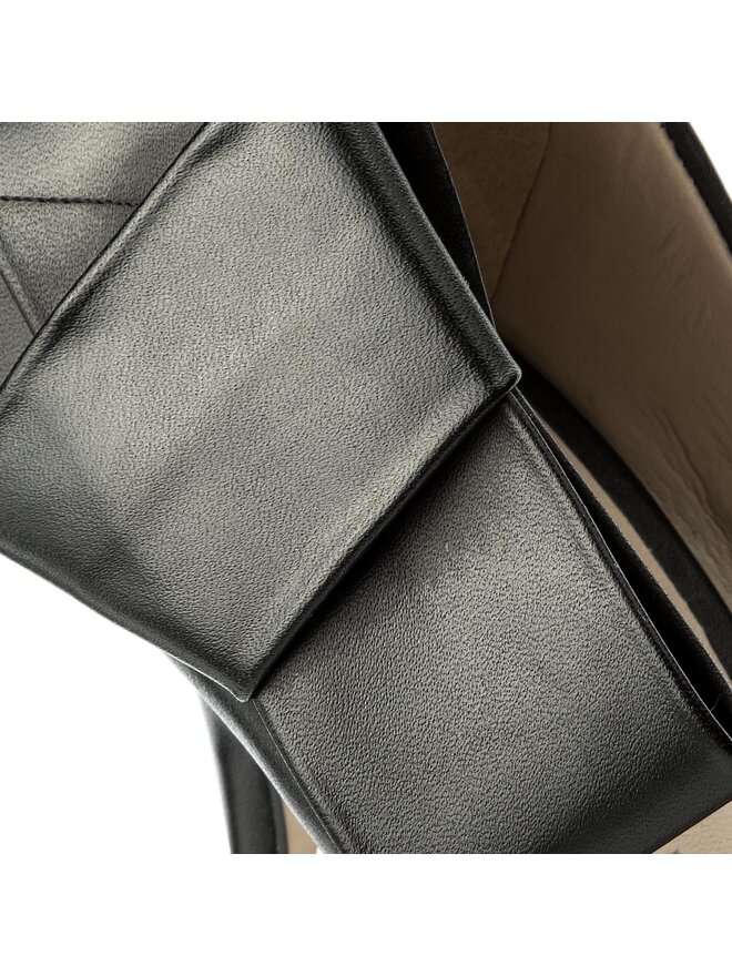Bronx Pantofi cu toc subțire Bronx 75091-B BX 1209 Negru
