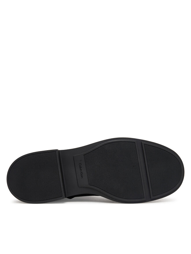 Calvin Klein Schnürschuhe Calvin Klein Sporty Boot Lace Up Lth HW0HW03188 Schwarz