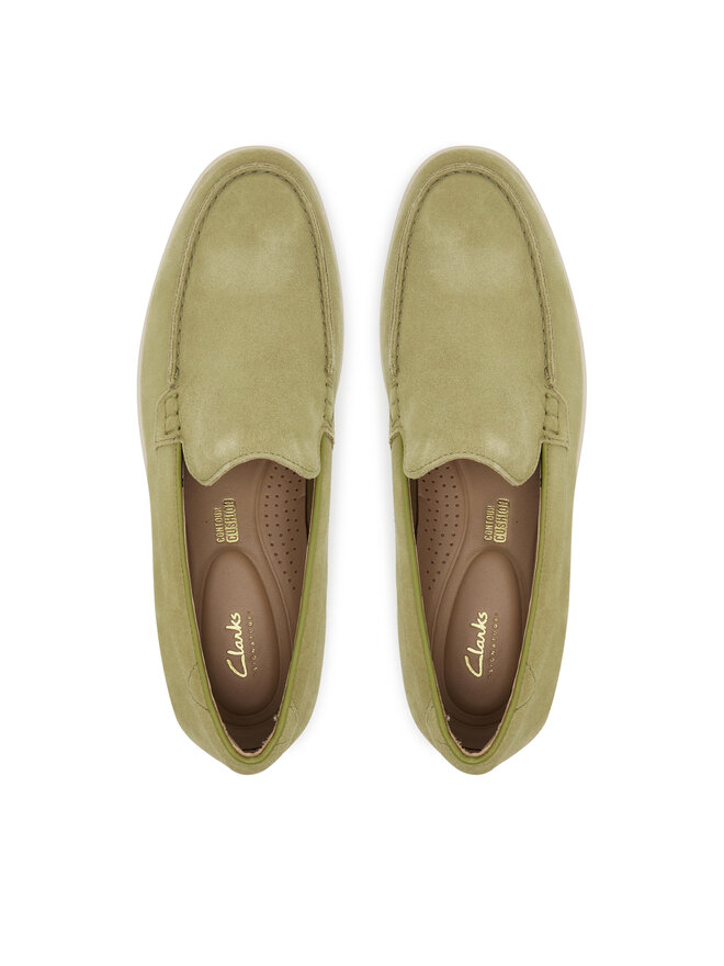 Clarks Mokassins Clarks Torford Easy 26180893 Grün