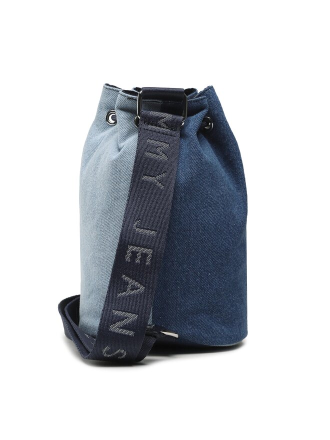 Tommy Jeans Borsellino Tommy Jeans Tjw Heritage Sling Bag Denim AW0AW14834 Blu