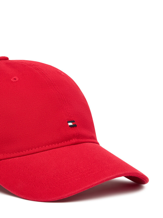 Tommy Hilfiger Καπέλο Jockey Tommy Hilfiger Flag Soft 6 Panel AM0AM13426 Κόκκινο