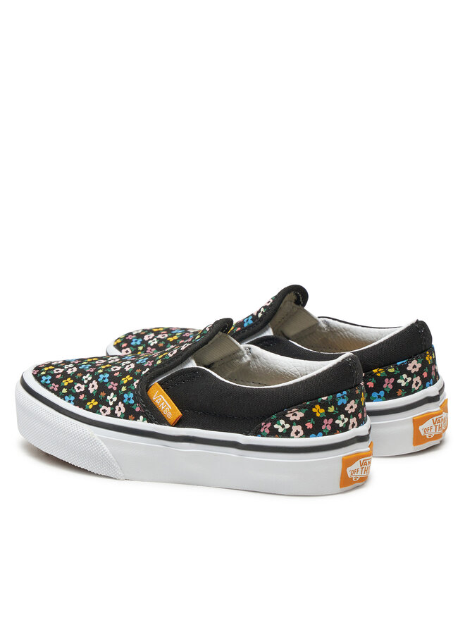Sneakers aus Stoff Vans Classic Slip On VN000CYGBML1 Schwarz eschuhe