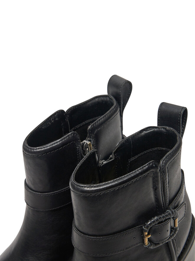 Clarks Bokacsizma Clarks Chamberly Trim 26178833 Fekete