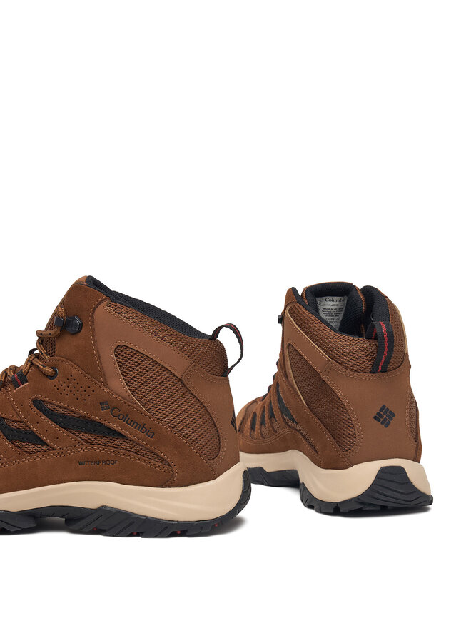 Columbia Trekkingschuhe Columbia Crestwood Mid Waterproof 2100641 Braun