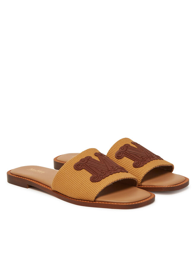 Max Mara Beachwear Natikači Max Mara Beachwear 2516521019600 Rjava