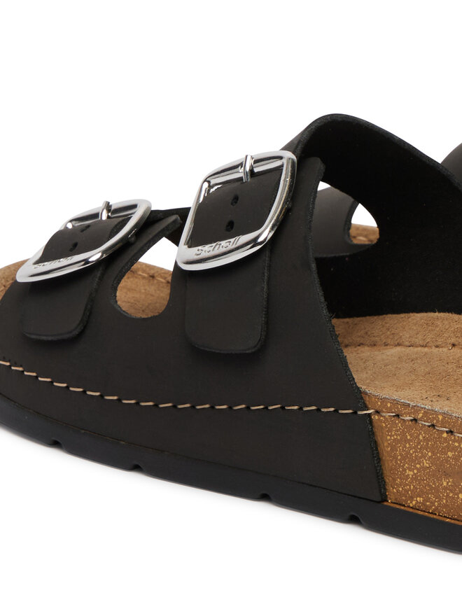 Scholl Шльопанці Scholl Bora 2 Buckles MF00751 Чорний