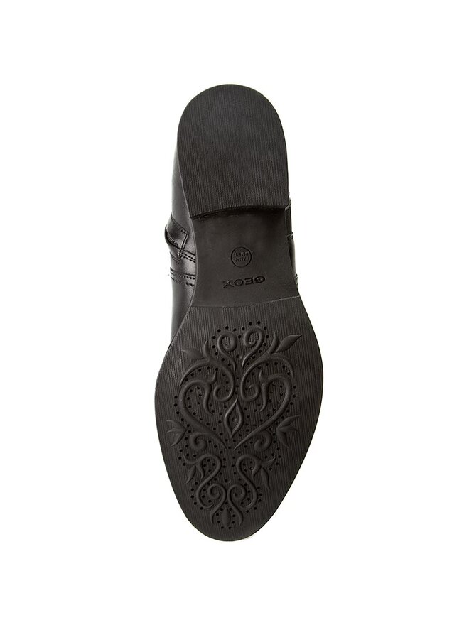 Bottines Geox D Mendi St A D6490A 00043 C9999 Noir chaussures