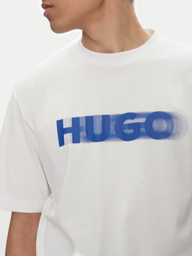 HUGO HUGO Camiseta Nalax 50543493 Blanco Regular Fit