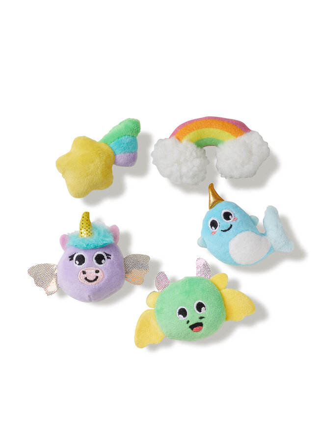 Crocs Διακόσμηση παπουτσιών Crocs Jibbitz Magical Plush Friends 5 Pack 10012954 Έγχρωμο