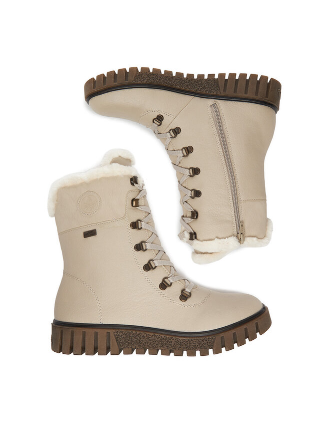 Rieker Botines planos Rieker CEO-Y3424-60 Beis