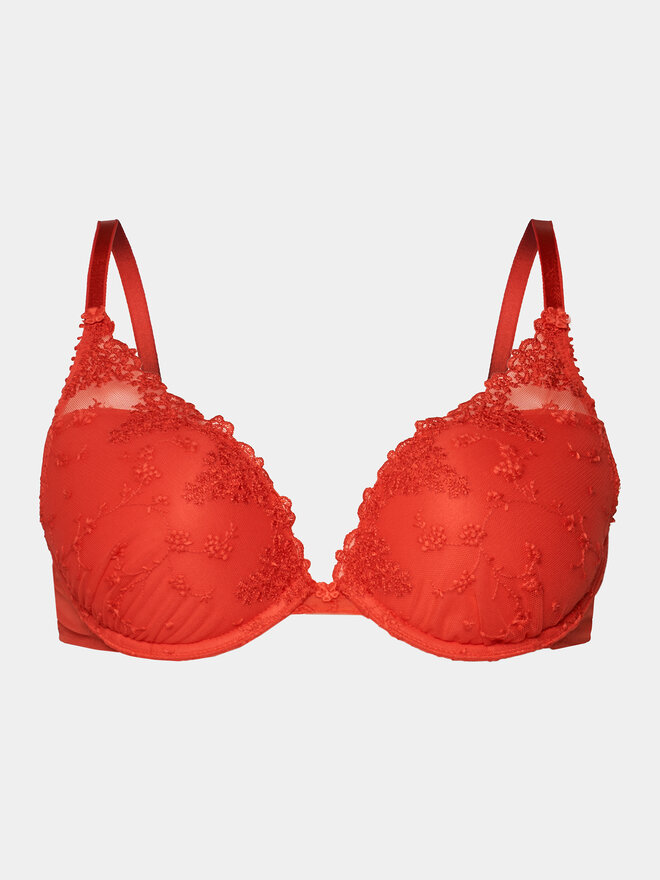 Passionata Passionata Бюстгальтер push-up White Nights P40690 Червоний