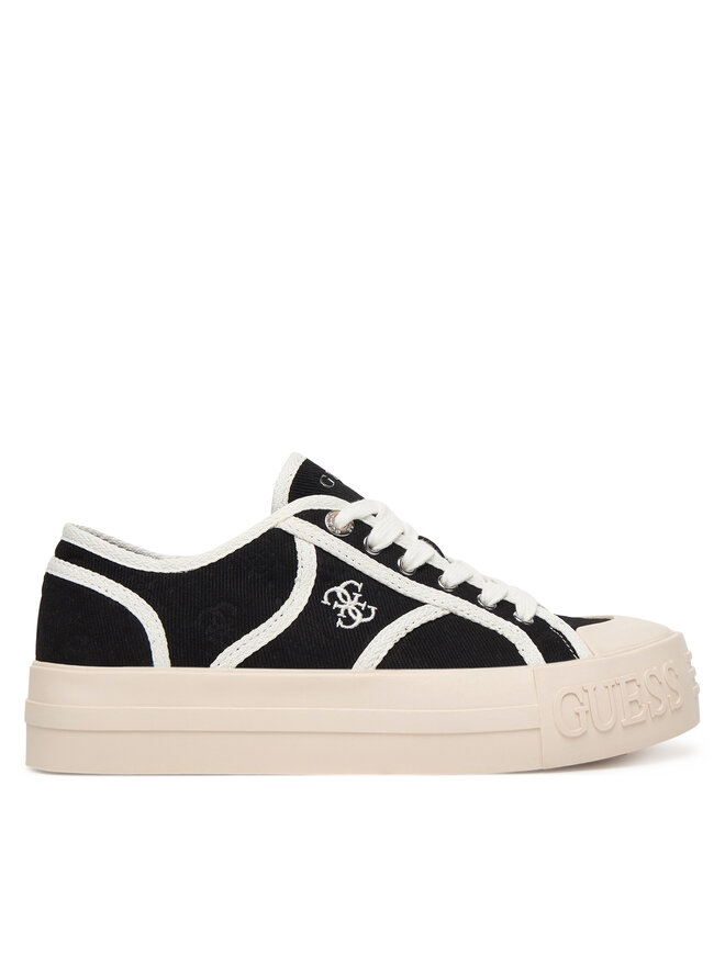 Guess Sneakers aus Stoff Guess FLPISS FAL12 Schwarz