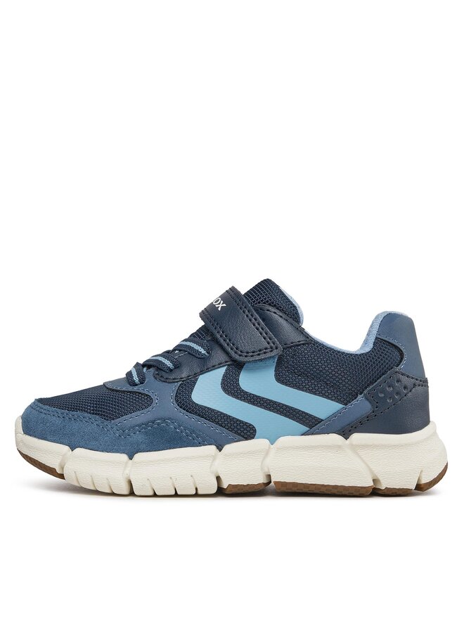 Geox Sneakersy Geox J Flexyper Boy J459BB 05422 C0693 S Granatowy