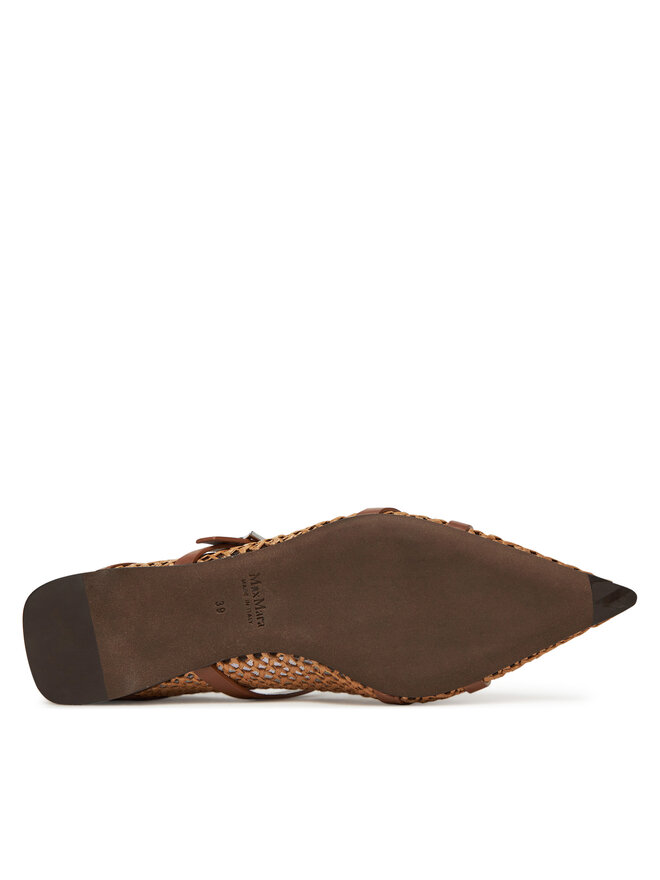 Max Mara Balerinke Max Mara 2514521332600 Rjava