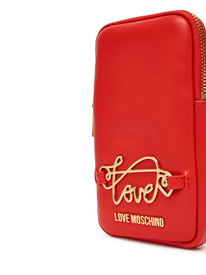 LOVE MOSCHINO Τσαντάκι Κινητού LOVE MOSCHINO JC5737PP0MKG0500 Κόκκινο