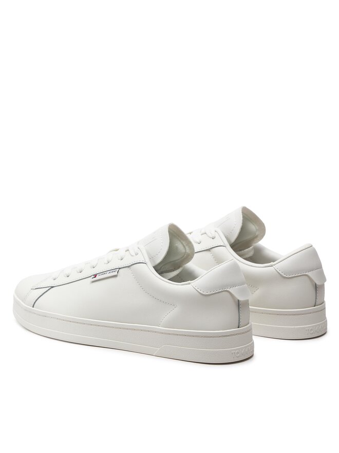 Tommy Jeans Sneakers Tommy Jeans Tjm Leather Low Cupsole EM0EM01374 Écru