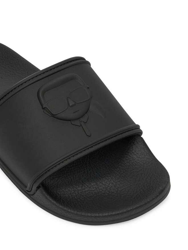 KARL LAGERFELD Şlapi KARL LAGERFELD Kondo 2.0 KL80919M Negru