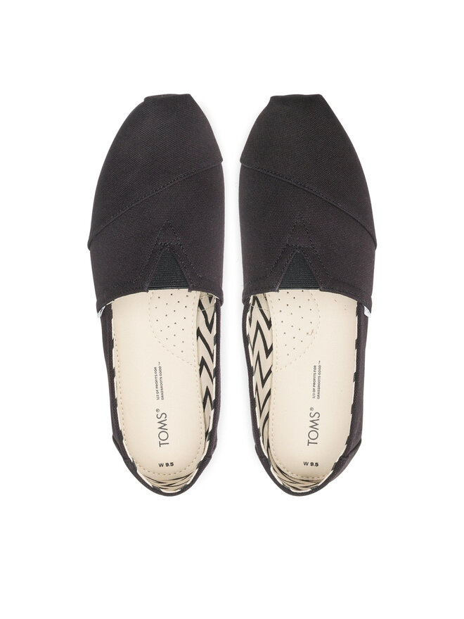 Toms Halbschuhe Toms Alpargata 10017732 Schwarz