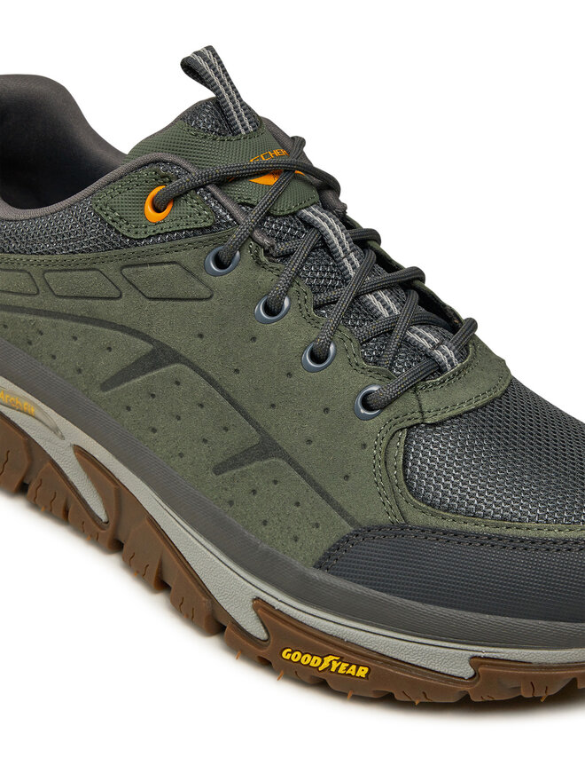 Skechers Sneakersy Skechers Arch Fit Road Walker 237488/GRN Sivá