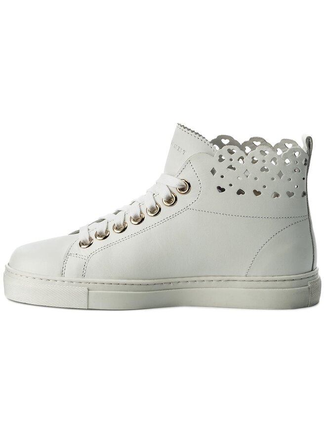 TWINSET Sneakersy TWINSET Sneaker CS8TFU Biały