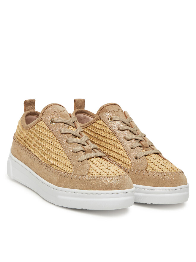 Unisa Sneakers Unisa Fleur Raf Beige