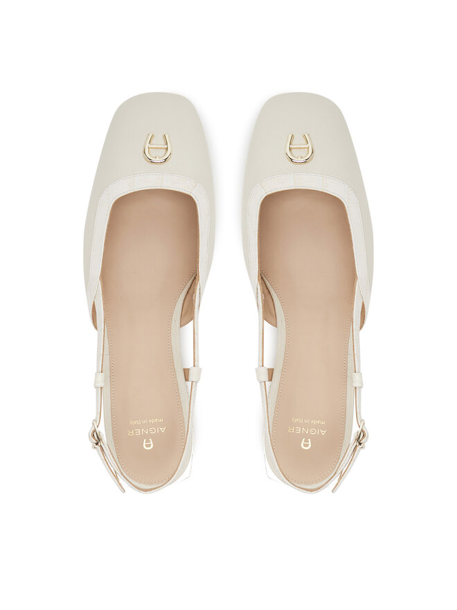 Aigner Ballerinas Aigner Fashion Saskia 18A 1251090 Weiß