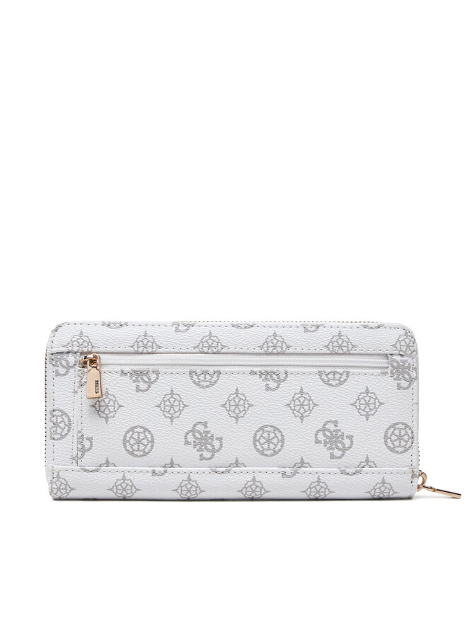 Guess Голям дамски портфейл Guess SWPG85 00146 Бял