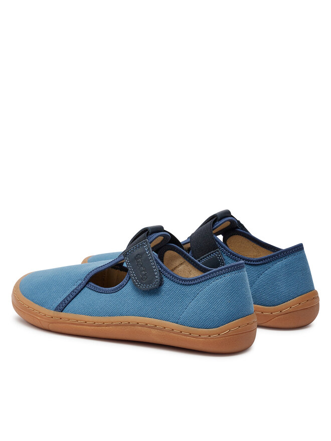 Froddo Tenisice Froddo Barefoot Canvas T G1700380-1 D Plava