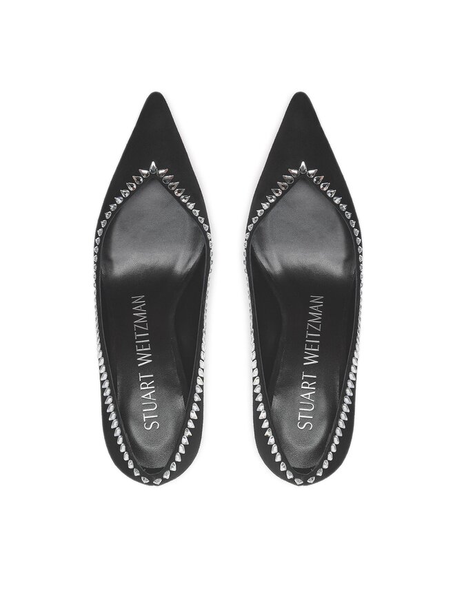 Stuart Weitzman Туфлі Stuart Weitzman Gemcut Xcurve 85 Pum SD143 Чорний