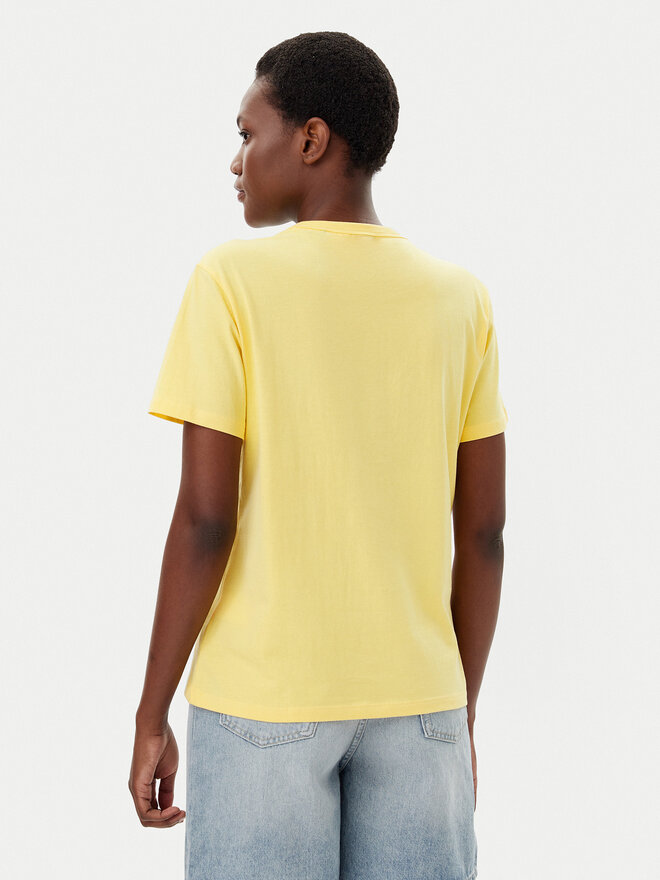 HUGO HUGO Camiseta Damacia_4 50539101 Amarillo Regular Fit